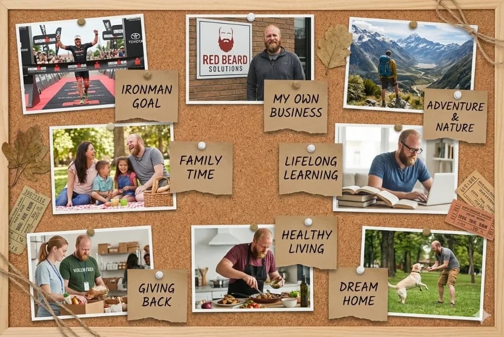 Jason B.'s Vision Board