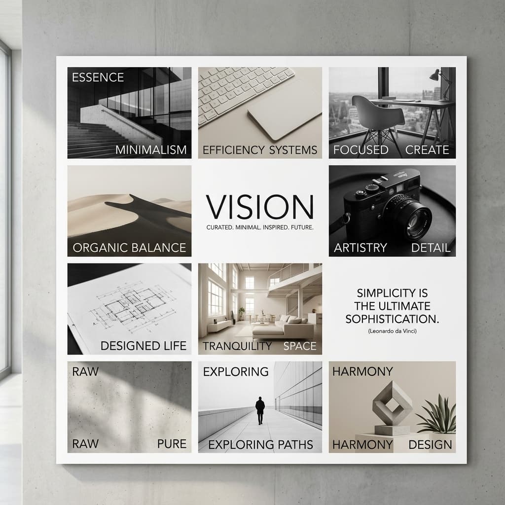 How to Make a Vision Board Wallpaper (iOS 18 & Desktop)
