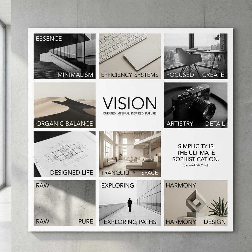 How to Make a Vision Board Wallpaper (iOS 18 & Desktop)