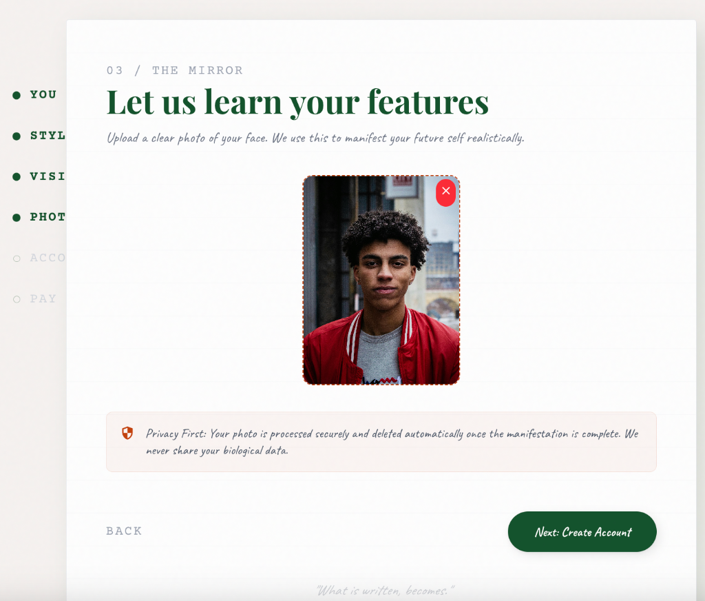 5. Upload Your Photo